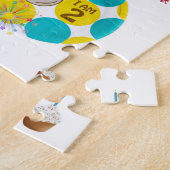 Happy Birthday Jigsaw Puzzle Affe Zwei Jahre alt (Seite)