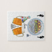 Happy Birthday Jigsaw Puzzle Beer (Horizontal)