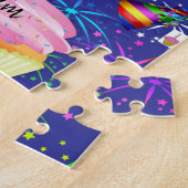 Happy Birthday Jigsaw Puzzle Blue (Seite)