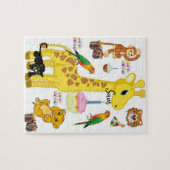 Happy Birthday Jigsaw Puzzle Giraffe (Horizontal)