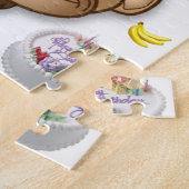 Happy Birthday Jigsaw Puzzle Monkey (Seite)