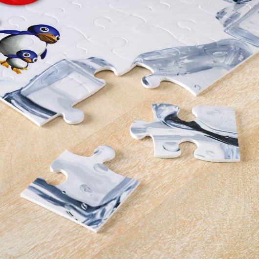 Happy Birthday Jigsaw Puzzle Penguin (Seite)