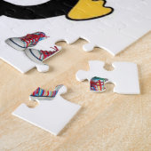 Happy Birthday Jigsaw Puzzle Penguin (Seite)