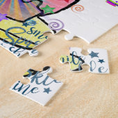 Happy Birthday Jigsaw Puzzle Rainbow (Seite)