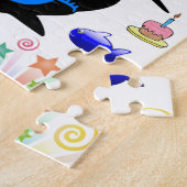 Happy Birthday Jigsaw Puzzle Shark (Seite)