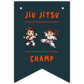 Happy Birthday Jiu Jitsu Champ Banner (Erste Fahne)