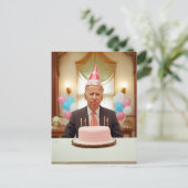 Happy Birthday Joe Postkarte (Stehend Vorderseite)