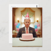 Happy Birthday Joe Postkarte (Vorne/Hinten)