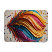 Happy Birthday Joy Flexible Foto Magnet (Horizontal)