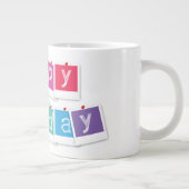 Happy Birthday Jumbo-Tasse (Rechts)