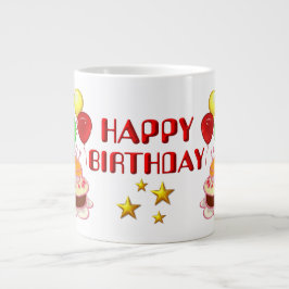 Happy Birthday ~Jumbo Tasse