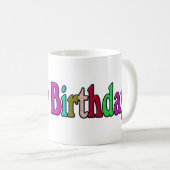 Happy Birthday Kaffeetasse (VorderseiteRechts)