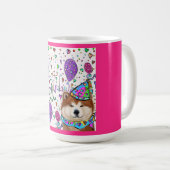 HAPPY BIRTHDAY KAFFEETASSE (VorderseiteRechts)