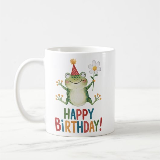 Happy Birthday Kaffeetasse (Links)