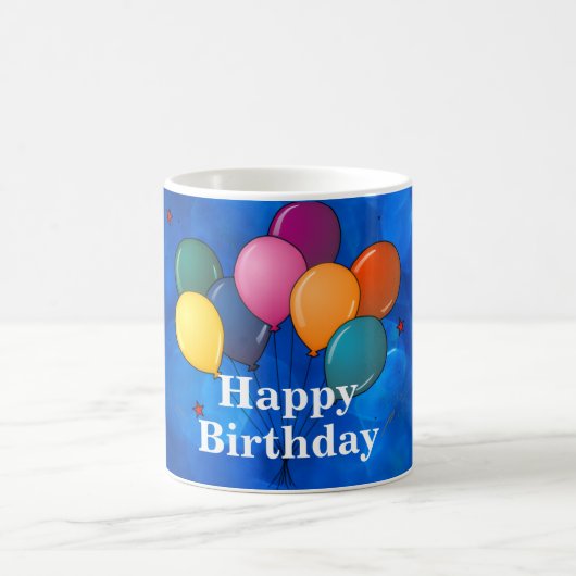 Happy Birthday Kaffeetasse (Mittel)