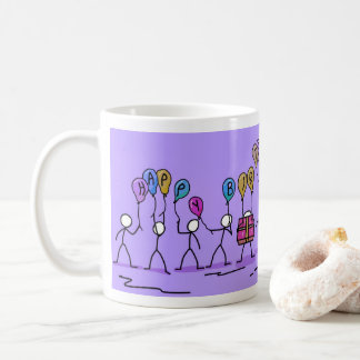 "Happy Birthday" Kaffeetasse