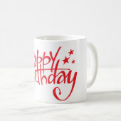 Happy Birthday Kaffeetasse (VorderseiteRechts)