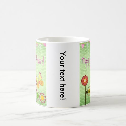 Happy Birthday Kaffeetasse (Mittel)