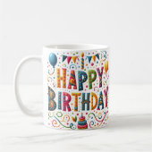 Happy Birthday Kaffeetasse (Links)