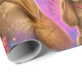Happy Birthday Känguru-Geschenkverpackung Geschenkpapier (Rolleneckpunkt)