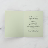 Happy Birthday Kari Monarch Butterfly Karte (Innenseite)