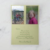 Happy Birthday Karte (Innenseite)