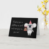 Happy Birthday Karte (Gelbe Blume)