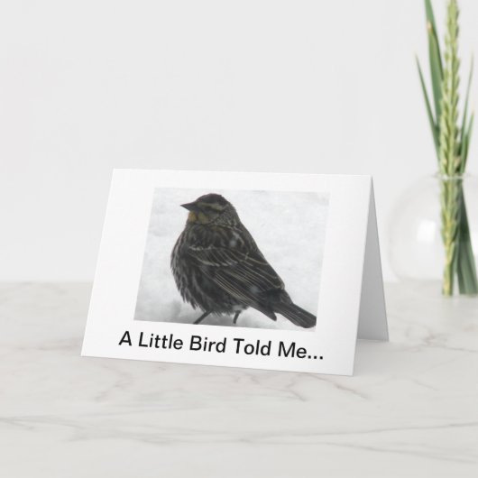 Happy Birthday Karte (Vorderseite)