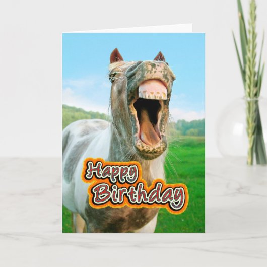 Happy Birthday Karte (Vorderseite)