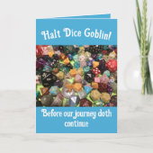 Happy Birthday Karte (Vorderseite)