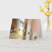 Happy Birthday Karte (Gelbe Blume)