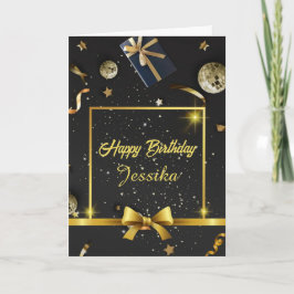 HAPPY Birthday Karte