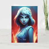 Happy Birthday Karte (Rückseite)