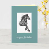 Happy Birthday Karte (Gelbe Blume)