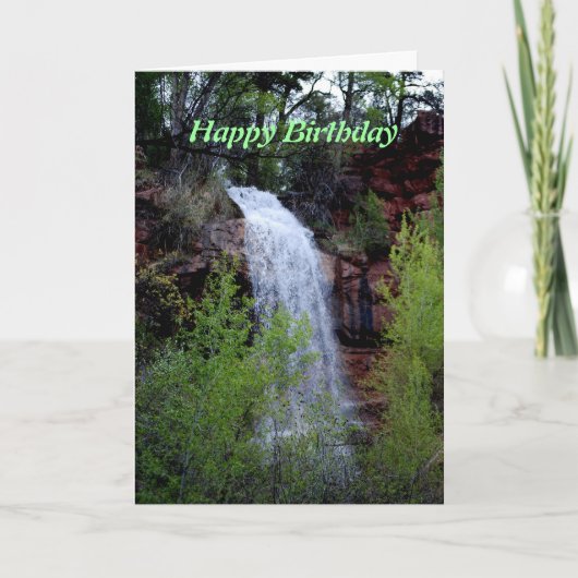 Happy Birthday Karte (Vorderseite)