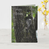 Happy Birthday Karte (Gelbe Blume)