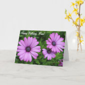 Happy Birthday Karte (Gelbe Blume)