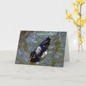 Happy Birthday Karte (Gelbe Blume)