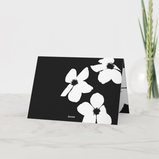 Happy Birthday Karte (Rückseite)