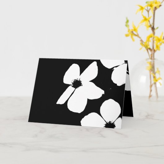 Happy Birthday Karte (Gelbe Blume)