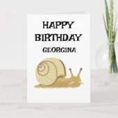 HAPPY BIRTHDAY KARTE (Vorderseite)