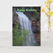 Happy Birthday Karte (Gelbe Blume)