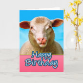 Happy Birthday Karte (Gelbe Blume)