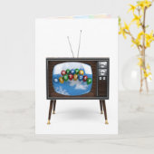 Happy Birthday Karte (Gelbe Blume)