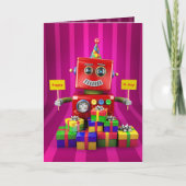 Happy Birthday Karte (Vorderseite)