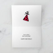 HAPPY BIRTHDAY KARTE (Innenseite)