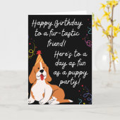 Happy Birthday Karte (Gelbe Blume)