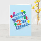 Happy Birthday Karte (Gelbe Blume)