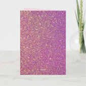 HAPPY Birthday Karte (Rückseite)