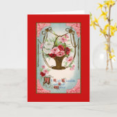 Happy Birthday Karte (Gelbe Blume)